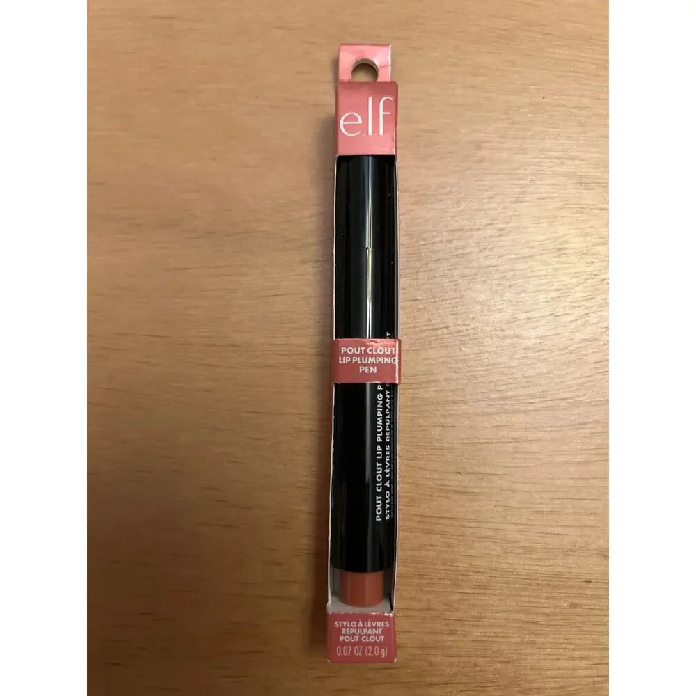 New elf Lip Plumping Pen Plumper Gloss & Balm Pinky Out Size 0.07oz